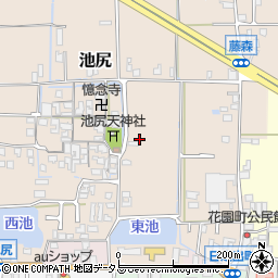 奈良県大和高田市池尻123周辺の地図