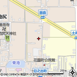 奈良県大和高田市池尻71周辺の地図