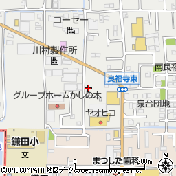 奈良県香芝市良福寺99-1周辺の地図
