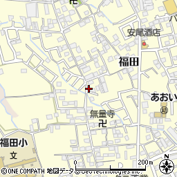 大阪府堺市中区福田1021周辺の地図