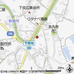 広島県福山市芦田町下有地7078周辺の地図
