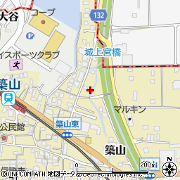 奈良県大和高田市築山99-7周辺の地図