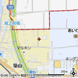 奈良県大和高田市築山51-8周辺の地図