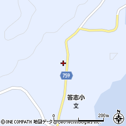 三重県鳥羽市答志町554周辺の地図