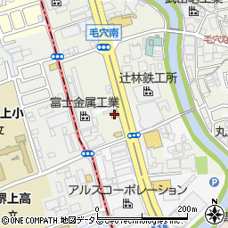 まいどおおきに食堂堺泉北２号線食堂周辺の地図