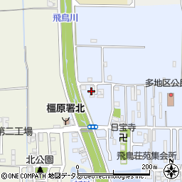 奈良県橿原市新口町222周辺の地図