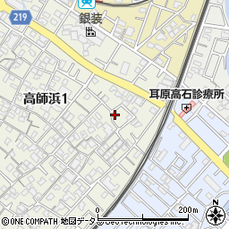 米田文化住宅周辺の地図