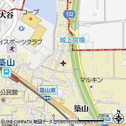 奈良県大和高田市築山99周辺の地図