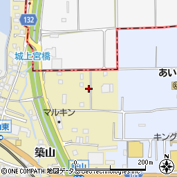 奈良県大和高田市築山51-17周辺の地図