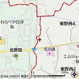 大阪府大阪狭山市東野西4丁目773周辺の地図