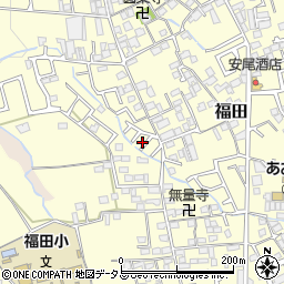 大阪府堺市中区福田1165周辺の地図
