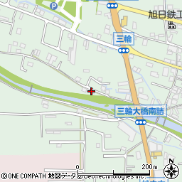 奈良県桜井市三輪1043-1周辺の地図
