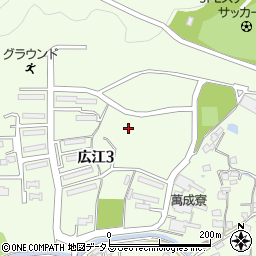 岡山県倉敷市広江3丁目周辺の地図