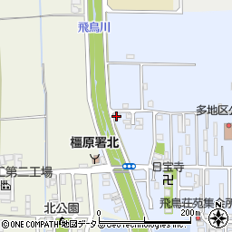 奈良県橿原市新口町222-2周辺の地図