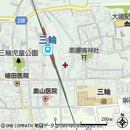 シャルマンフジ桜井壱番館周辺の地図