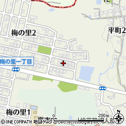 大阪府富田林市梅の里2丁目2周辺の地図