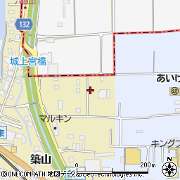 奈良県大和高田市築山51-6周辺の地図