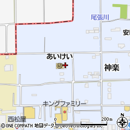 奈良県大和高田市神楽54周辺の地図