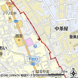 大阪府堺市中区福田1069周辺の地図