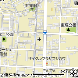 ファミリーマート倉敷東塚店周辺の地図