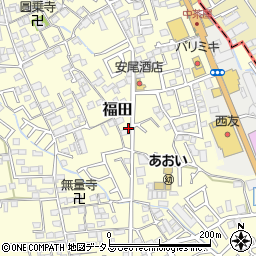 大阪府堺市中区福田1107周辺の地図