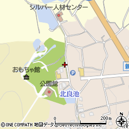 奈良県葛城市新在家414-1周辺の地図