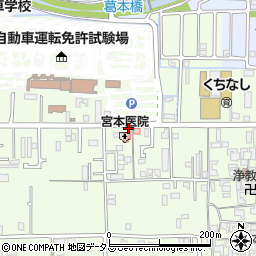 宮本医院周辺の地図
