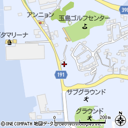 岡山県倉敷市玉島乙島43周辺の地図