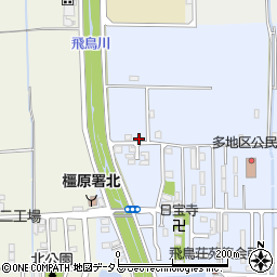 奈良県橿原市新口町554周辺の地図