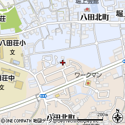 大阪府堺市中区堀上町447-8周辺の地図