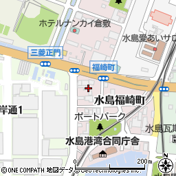 岡山県倉敷市水島福崎町8周辺の地図
