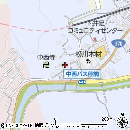 奈良県宇陀市榛原下井足1376周辺の地図