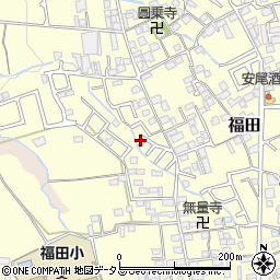 大阪府堺市中区福田1177周辺の地図