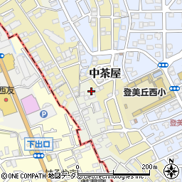 大阪府堺市東区草尾260-1周辺の地図