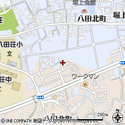 大阪府堺市中区堀上町447-3周辺の地図