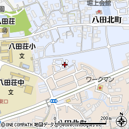 大阪府堺市中区堀上町447周辺の地図