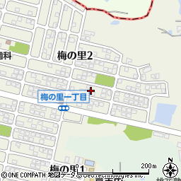 大阪府富田林市梅の里2丁目10周辺の地図