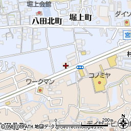 龍華山 八田店周辺の地図