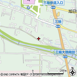 奈良県桜井市三輪1002-2周辺の地図