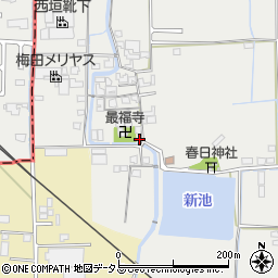 奈良県大和高田市大谷118周辺の地図