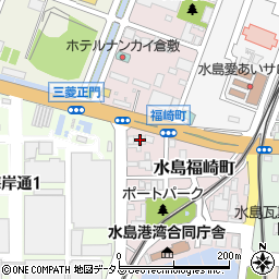 岡山県倉敷市水島福崎町8-13周辺の地図