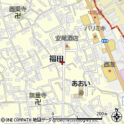 大阪府堺市中区福田1137周辺の地図
