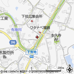 広島県福山市芦田町下有地1109周辺の地図