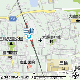 シャルマンフジ桜井弐番館周辺の地図