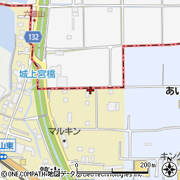奈良県大和高田市築山54周辺の地図