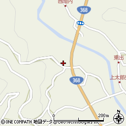 三重県津市美杉町太郎生790周辺の地図