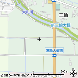 奈良県桜井市三輪861周辺の地図