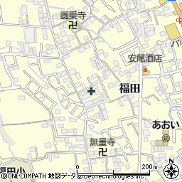 大阪府堺市中区福田1163周辺の地図