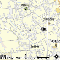 大阪府堺市中区福田1164周辺の地図
