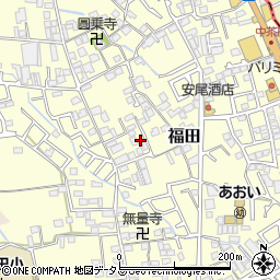 大阪府堺市中区福田1155周辺の地図